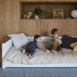 Cama Montessori, 90x200 cm, blanco