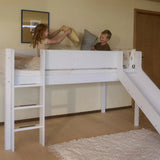 FLEXA Safety Rail, 1/2, WHITE, Grooves for Slide, view 2
