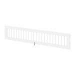 FLEXA Safety Rail Crossbars, Full-Length, White