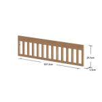 Safety rail for Baby Bed NOVA, 120x70 cm, Oak SAFETYRAIL safety-rail-for-baby-bed-oak  flexa-com.myshopify.com