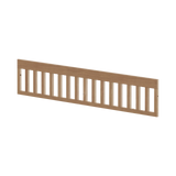 Baby Safety rail, 140x70 cm, Oak SAFETYRAIL safety-rail-for-baby-bed-1272x235x15-oak-clear-lacq  flexa-com.myshopify.com