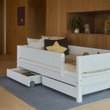 Cajones para cama, 2 uds., 90x200 cm, Blanco