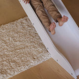 Tobogán para cama alta 120 cm, Blanco, WHITE & NOR