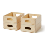 Wooden Storage Box Set - mini, Pine PLAY wooden-storage-box-set-mini  flexa-com.myshopify.com
