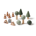 FLEXA Accessories for Car Tracks, 13 pcs, Handpainted