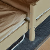 Cama individual 90x200 cm con cama nido 90x190 cm, Sand