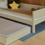 Cama individual 90x200 cm con cama nido 90x190 cm, Sand