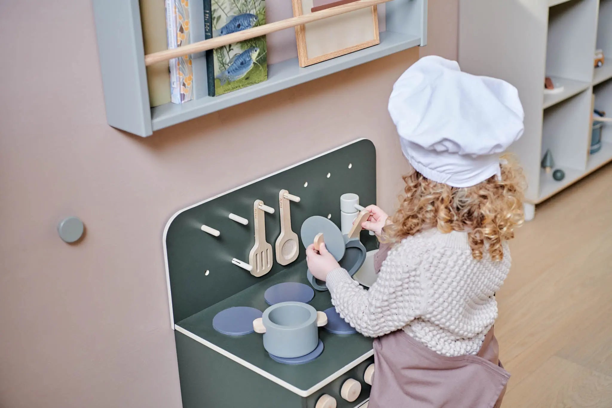 Apron Costume Set, Brown PLAY ACTIVE flexa-com.myshopify.com