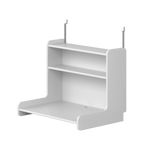Click-on Desk with Shelf, White ACCESSORIES ACTIVE flexa-com.myshopify.com