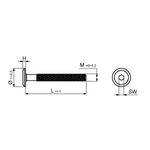 Connecting Bolt 3913-08110 SPAREPARTS ACTIVE flexa-com.myshopify.com
