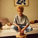 DOTS Kids Stool, Blushing Pink flexa-com.myshopify.com  CHAIR
