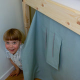 Play Curtain for Beds, Blue TEXTILE play-curtain-arona  flexa-com.myshopify.com