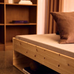 Double Bed with Shelf, 140x200 cm, Pine FLEXA SINGLE_BED double-bed-with-shelf-140cm   200 flexa-com.myshopify.com