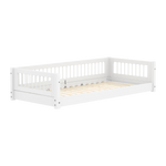 Montessori Bed with Crossbars, 90x200 cm, White MONTESSORI 90X200 flexa-com.myshopify.com