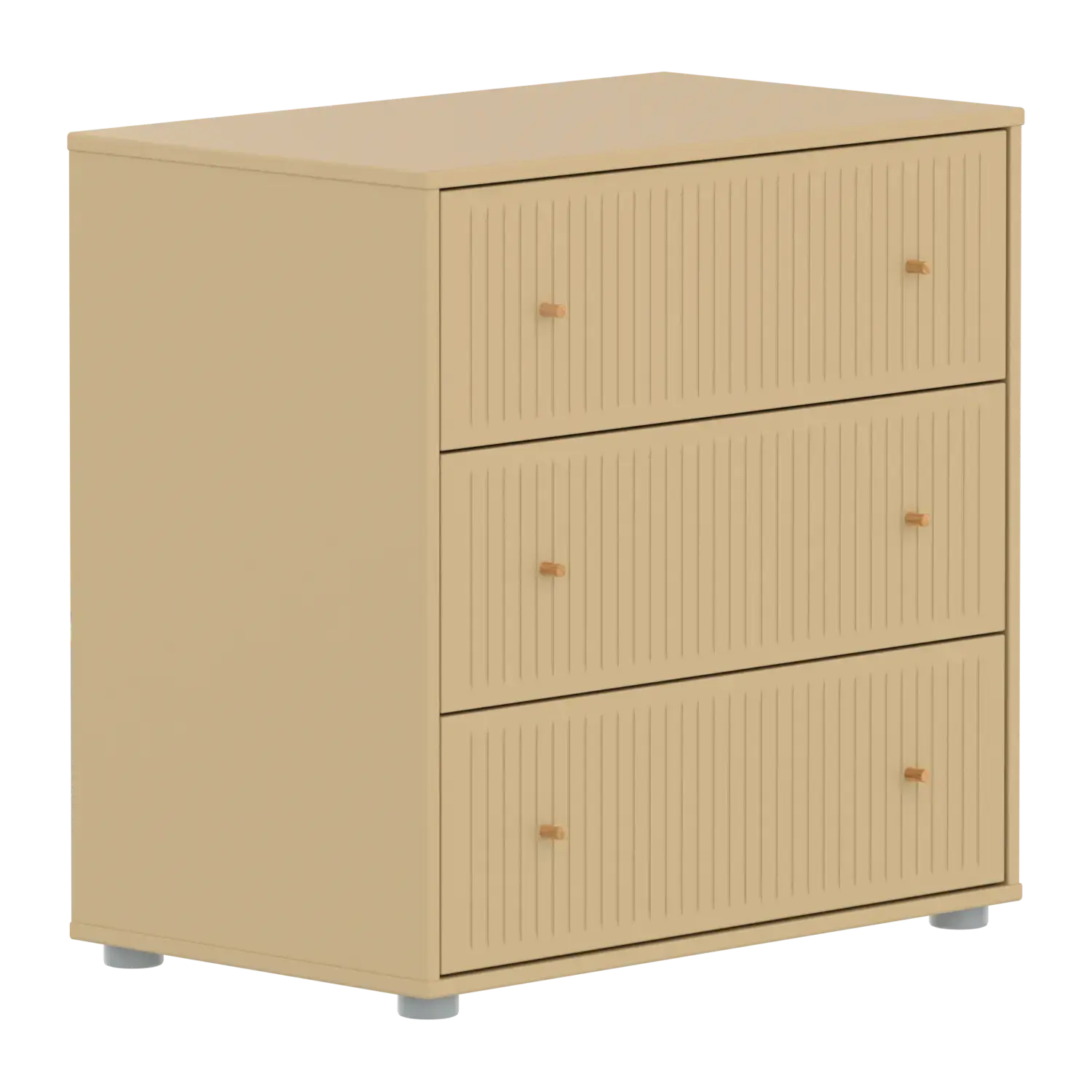 SAGA Chest, 3 drawer, Sand with Grooves CHEST ACTIVE flexa-com.myshopify.com