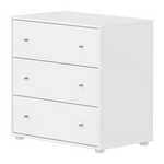 SAGA Chest, 3 drawer, White CHEST ACTIVE flexa-com.myshopify.com