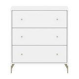 SAGA Chest, 3 drawer, White CHEST ACTIVE flexa-com.myshopify.com