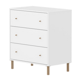 SAGA Chest, 3 drawer, White CHEST ACTIVE flexa-com.myshopify.com