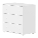 SAGA Chest, 3 drawer, White CHEST ACTIVE flexa-com.myshopify.com