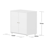 SAGA Cupboard, 2 doors, White CUPBOARD ACTIVE flexa-com.myshopify.com