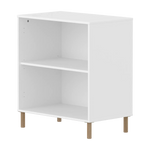 SAGA Shelf unit, 1 shelf, White BOOKCASE ACTIVE flexa-com.myshopify.com