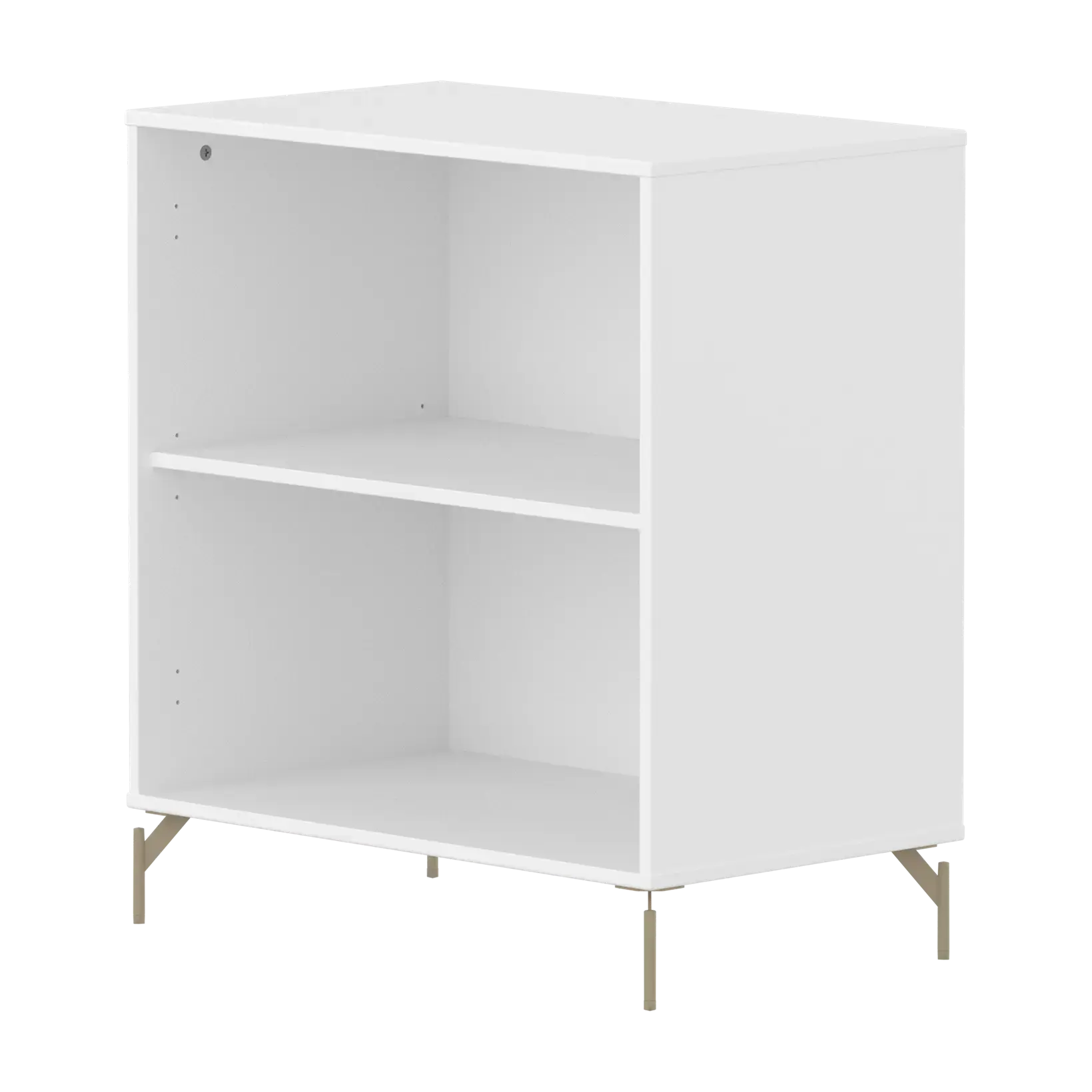 SAGA Shelf unit, 1 shelf, White BOOKCASE ACTIVE flexa-com.myshopify.com