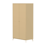 SAGA Wardrobe, 2 door, Sand WARDROBE ACTIVE flexa-com.myshopify.com