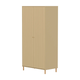 SAGA Wardrobe, 2 door, Sand with grooves WARDROBE _badge_bestseller flexa-com.myshopify.com