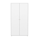 SAGA Wardrobe, 2 door, White with grooves WARDROBE ACTIVE flexa-com.myshopify.com