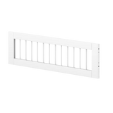 Safety Rail, 1/2, White FLEXA SAFETYRAIL safety-rail-front-for-slide-w-crossbars-f-wht-1-2-200-cm   200 flexa-com.myshopify.com