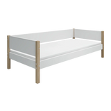 Single Bed, 90x200 cm, White/Oak SINGLE_BED 200 flexa-com.myshopify.com