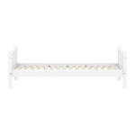 Single Bed with Crossbars, 90x200 cm, White SINGLE_BED 200 flexa-com.myshopify.com