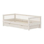 Single Bed with Guest Bed, 90x200 cm, White SINGLE_BED 200 flexa-com.myshopify.com