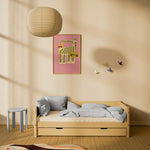Single Bed with Pull-out Bed, 90x200 cm, Sand SINGLE_BED 200 flexa-com.myshopify.com