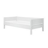 Single Bed with Safety Rail, 90x200 cm, White SINGLE_BED 200 flexa-com.myshopify.com