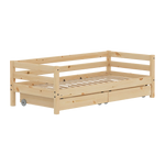 Single Bed with Storage, 90x200 cm, Pine SINGLE_BED 200 flexa-com.myshopify.com