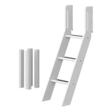 Slanting Ladder and Legs for High Bed 120 cm, White LADDER_LEGS ACTIVE flexa-com.myshopify.com