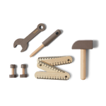 Tool set, 8 pcs, Handpainted, Brown PLAY ACTIVE flexa-com.myshopify.com
