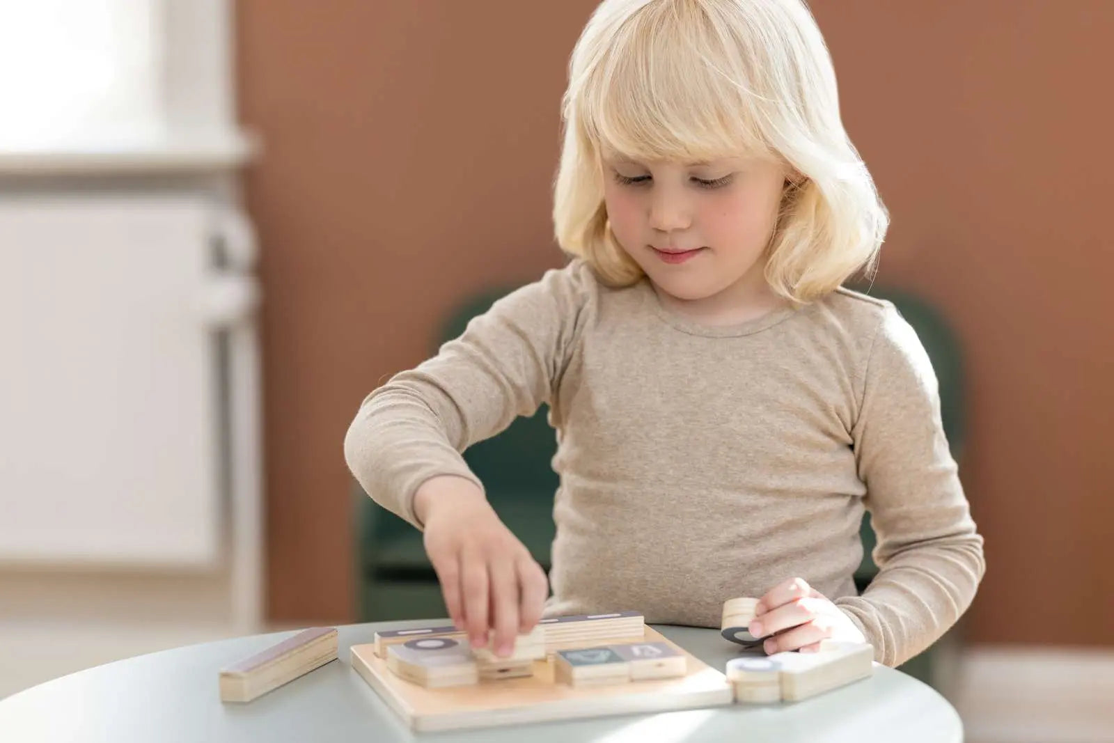 Truck Puzzle, 9 pcs, Handpainted PLAY ACTIVE flexa-com.myshopify.com